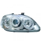 FAROIS ANGEL EYES / HONDA CIVIC / 96-99 FUNDO CROMADO