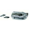 FARÓIS COM LUZ DIURNA / VW PASSAT B4 / 93-96  FUNDO CROMADO