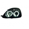 FAROS OJOS DE ANGEL CCFL   YARIS, 98-05- H1+H1+DE- CRISTAL CLARO/NEGRO,