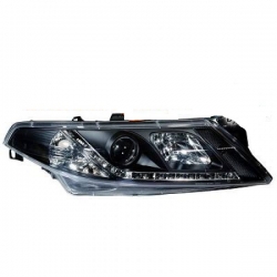 FAROS LUZ DIURNA LED LAGUNA 01-05 CRISTAL CLARO/NEGRA