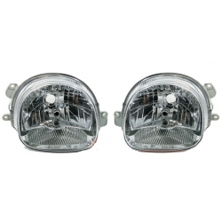 FAROS TWINGO, 98-07- CRISTAL CLARO- H4- SISTEMA DE AUTOREGULACION DE FAROS