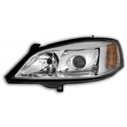 FAROS OPEL ASTRA G XENON D2S, 97-04. COLOR CROMO.