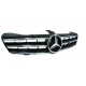 GRELHA FRONTAL SPORT AMG  / MERCEDES CLS W219 / 04-10 CROMADA PRETA