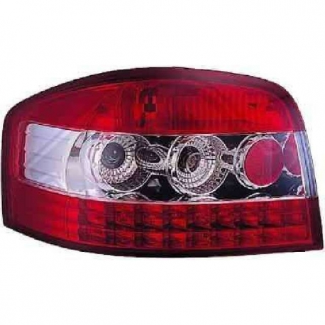 FAROLINS TRASEIROS LED / AUDI A3 / 03-08