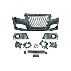 PARA-CHOQUES FRONTAL TIPO RS3 / AUDI A3 / 08-12 COM PDC