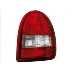 PILOTOS OPEL CORSA B. 93-03, 3 PUERTAS- COLOR ROJO-BLANCO.