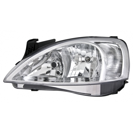 FAROIS OPEL CORSA C. FUNDO CROMADO.