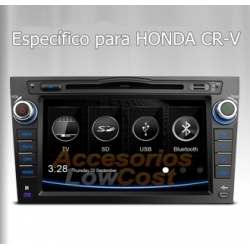 AUTO RADIO 2DIN 7" DVD GPS TIPO OEM / HONDA / CR-V