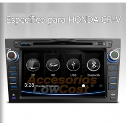 RADIO GPS 2 DIN 7 PULGADAS HD ESPECIFICO PARA HONDA CR-V