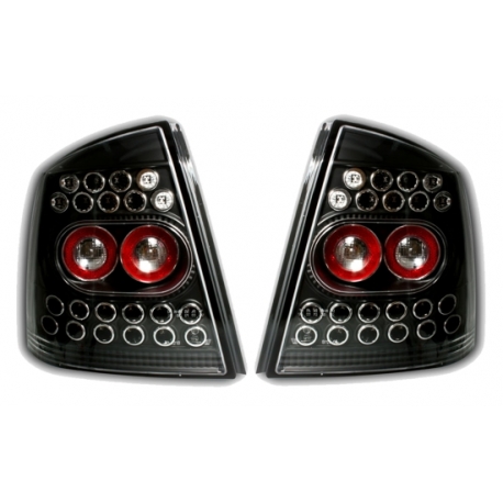 FAROLINS LED OPEL ASTRA G 3/5 PORTAS (97-04) VERMELHO PRETO