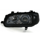 FAROIS ANGEL EYES OPEL OMEGA B 94-99. FUNDO PRETO