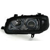 FARÓIS ANGEL EYES OPEL OMEGA B 94-99. FUNDO PRETO