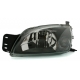 FAROS FORD FIESTA MK4. COLOR CROMO-NEGRO.