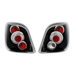 PILOTOS FORD FIESTA MK3. COLOR ROJO-NEGRO.