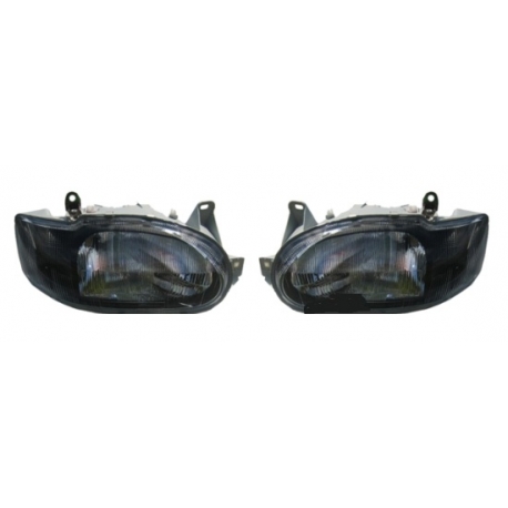 FAROS FORD ESCORT MK6. COLOR NEGRO.