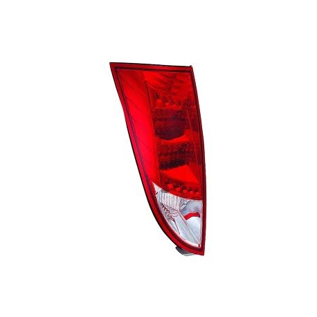 FAROLINS LED FORD FOCUS 98-04 VERMELHO / CROMADO