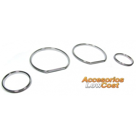 AROS CROMADOS PARA CUADRO DE INSTRUMENTOS BMW SERIE 3 E36