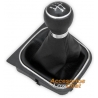 PUNHO / MANETE DE 5 MUDANÇAS COM FOLE / VW GOLF V VI / JETTA V / EOS / SCIROCCO III 