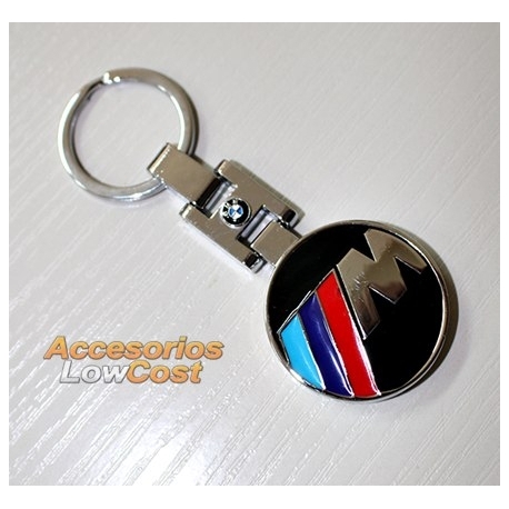 LLAVERO M PARA BMW EN METAL CROMADO