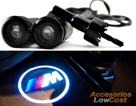 DOS PROYECTORES LED M PUERTAS DEL COCHE.