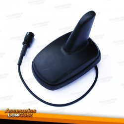 ANTENA UNIVERSAL DE TIBURON PARA TECHO TIPO AUDI