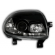 FAROIS LED LUZ DIURNA RENAULT CLIO 2. FUNDO PRETO