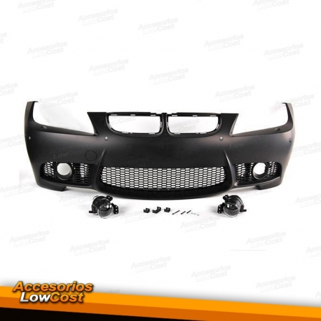 PARA-CHOQUES BMW SERIE 3 E90/91 COM LAVA FAROIS E PDC + FAROIS DE NEVOEIRO