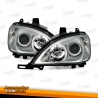 FARÓIS COM PROJETOR / MERCEDES ML W163 / CROMADOS