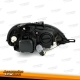 FAROS DELANTEROS PARA MERCEDES ML W163 CROMO