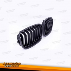 REJILLA FRONTAL ABS NEGRA MATE BMW SERIE 1 F20/21