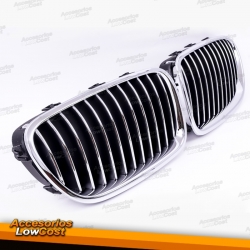 REJILLA FRONTAL ABS BMW SERIE 5 F10/11 CROMO 2010-