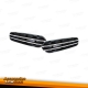 GRELHAS LATERAIS TIPO M5 / BMW SERIE5 E60 / E61 PRETO CROMADO