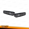 GRELHAS LATERAIS TIPO M5 / BMW SERIE5 E60 / E61  PRETO CROMADO