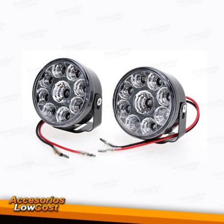 FAROIS LUZ DIURNA LED REDONDOS