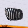 GRELHA FRONTAL DIREITA / BMW X5 / 99-03  PRETO CROMADO