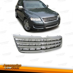 PARRILLA DELANTERA CROMADA PARA VOLKSWAGEN TOUAREG 03-08