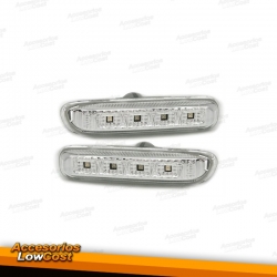 INTERMITENTES LATERALES LED BLANCOS PARA E46 BERLINA 98-01 COUPE 99-03