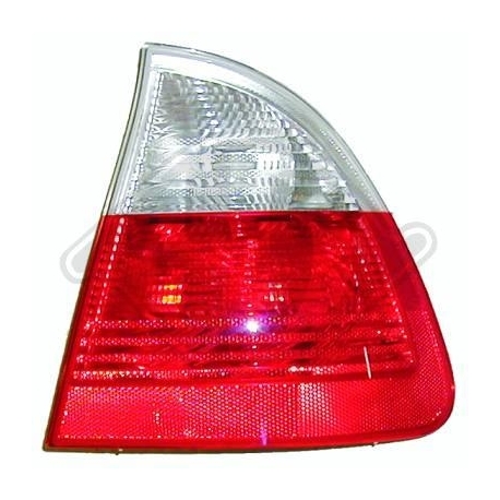 FAROLIM EXTERIOR DIREITO / BMW E46 TOURING / 01-05 / VERMELHO BRANCO