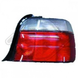PILOTO DERECHO E36 COMPACT BLANCO ROJO