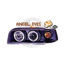 FAROIS ANGEL EYES / VOLVO 840 / 850 / 91-97 / FUNDO PRETO