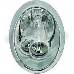 FARO IZQUIERDO MINI R50 04-06 CROMO