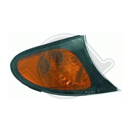 PISCA FRONTAL ESQUERDO / BMW E46 BERLINA / 01-05 / LARANJA PRETO
