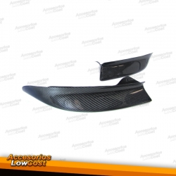 SPLITTERS DE CARBONO TIPO CSL BMW E46 PARA PARAGOLPES PACK M