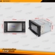 AUTO RADIO 2DIN 7" DVD GPS TIPO OEM / VW TOUAREG 04-10 / T5 04-09