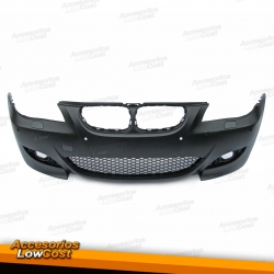 PARAGOLPES FRONTAL M5 BMW SERIE 5 E60 E61 (07-10) CON LAVAFAROS CON PDC Y SIN NIEBLAS.