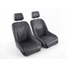 BAQUET / BACKET CLASSICO EM PELE