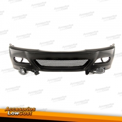 KIT / CONJUNTO PARA-CHOQUES LOOK M3 + FAROIS DE NEVOEIRO / BMW E46