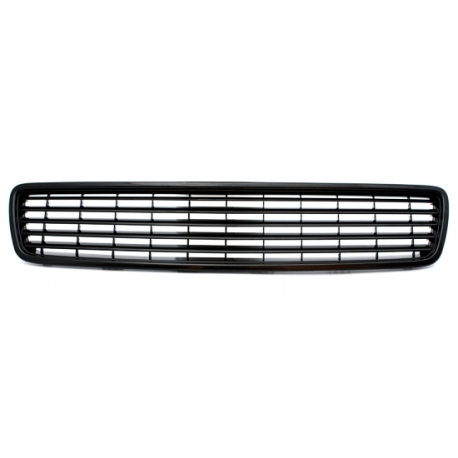 GRELHA FRONTAL SEM SIMBOLO AUDI A4 B5 94-00 PRETA