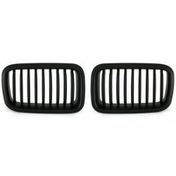 GRELHAS FRONTAIS PARA BMW SERIE 3 E36 (91-96) PRETAS