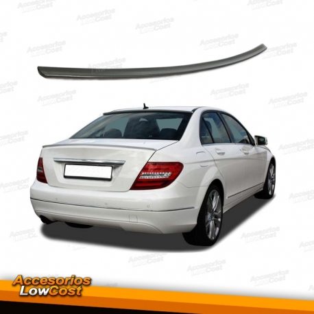 AILERON / LIP / SPOILER TRASEIRO / MERCEDES CLASSE C W204 / +08